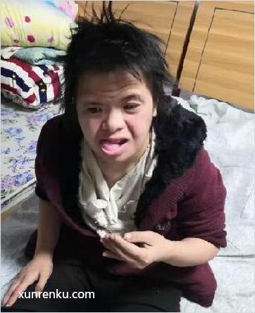 失踪人35岁(目测) 女 无名氏 智力残疾：疑似精神障碍|||精神异常：哭闹 在镇平县救助站