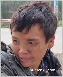 失踪人40岁(目测) 女 友好115 精神异常：无法沟通、自言自语 在平南县救助站
