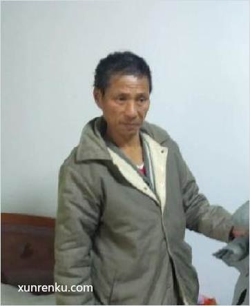失踪人52岁(目测) 男 蔡温田（自称） 发色：黑 在南平市政和县救助站