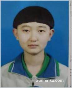 失踪人14岁(目测) 女 夏可欣 发色：黑 在邯郸市救助站