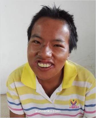 失踪人32岁(目测) 女 救助托管34 智力残疾|||精神异常 在武鸣县救助站
