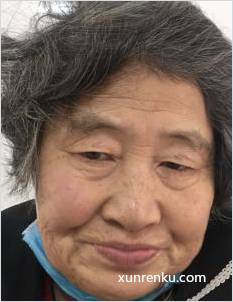 失踪人65岁(目测) 女 无名氏 智力残疾：疑似老年痴呆 在广州市救助管理站