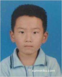 失踪人6岁(目测) 男 殷国硕 发色：黑 在邯郸市救助站