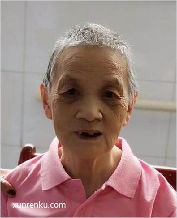 失踪人51岁(目测) 女 于雯芳 精神异常 在广州市受助人员安置中心