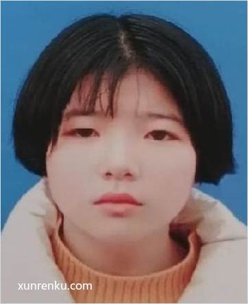 失踪人14岁(目测) 女 常杨 发色：黑 在邯郸市救助站