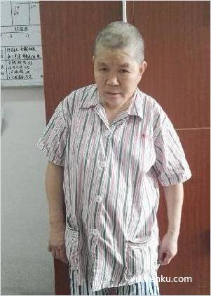 失踪人54岁(目测) 女 无名氏 发色：灰 在黄岩区救助站