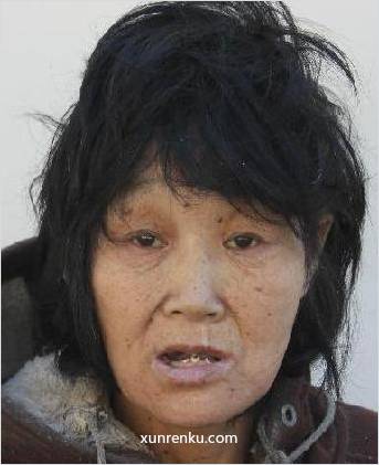 失踪人59岁(目测) 女 无名女67号 精神异常 在十堰市级救助站