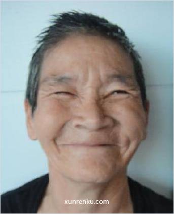 失踪人72岁(目测) 女 马大香 智力残疾 在温州市救助站