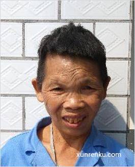 失踪人60岁(目测) 女 祁救16代养03 智力残疾：智力障碍|||精神异常 在祁东县救助站