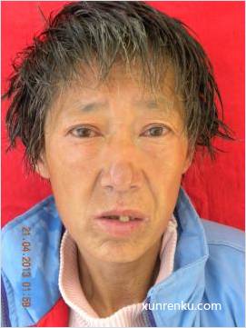 失踪人50岁(目测) 女 无名氏 发色：黑 在天津市救助管理站