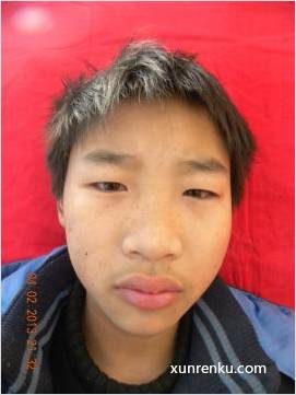 失踪人15岁(目测) 男 陈福 发色：黑 在天津市救助管理站
