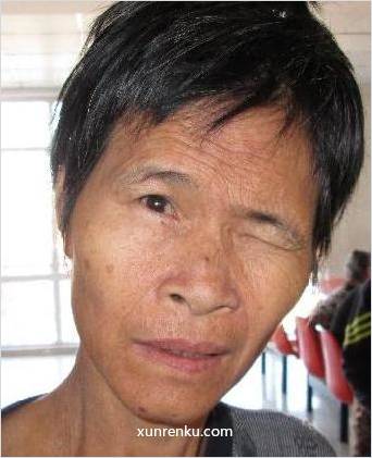 失踪人54岁(目测) 女 流浪女1 身体残疾：左脚没有脚趾|||智力残疾：行为举止异常|||精神异常：行为举止异常 在葫芦岛市建昌县救助站