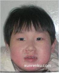失踪人8岁(目测) 女 无名氏 发色：黑 在天津市救助管理站