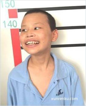 失踪人12岁(目测) 男 无名氏 智力残疾 在厦门市救助站