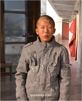 失踪人12岁(目测) 男 无名男 发色：黑 在长垣县救助站
