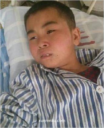 失踪人9岁(目测) 男 不详 智力残疾 在洛阳市救助站