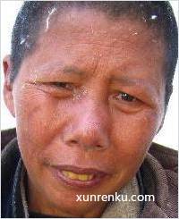 失踪人57岁(目测) 女 140524 发色：黑 在永城市救助站