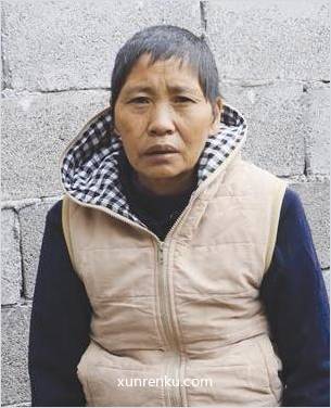 失踪人52岁(目测) 女 无名20120920 发色：灰 在新昌县救助站
