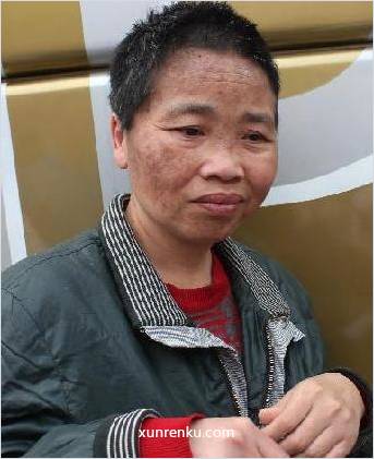 失踪人44岁(目测) 女 无名氏2009000166 智力残疾|||精神异常 在台州市救助站