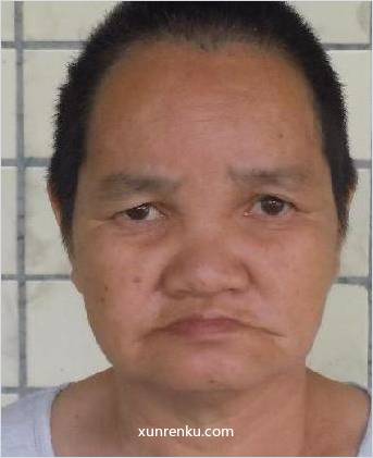 失踪人55岁(目测) 女 无名氏CJZ516CH175 发色：黑 在广州市从化区救助管理站
