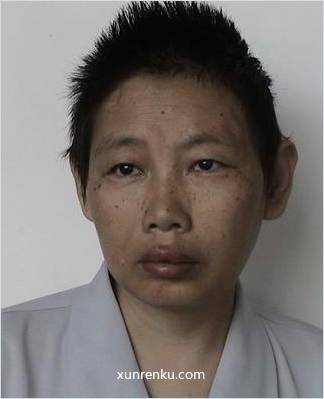 失踪人48岁(目测) 女 黄梅 发色：黑 在广东省第一救助中心