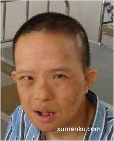 失踪人42岁(目测) 男 无名氏 智力残疾|||精神异常 在广州市救助管理站市区分站