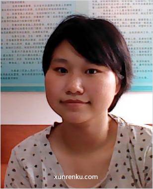 失踪人20岁(目测) 女 杨春霞 智力残疾 在广东省第一救助中心