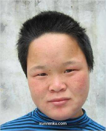 失踪人36岁(目测) 女 071139 智力残疾|||精神异常 在淮安市救助站