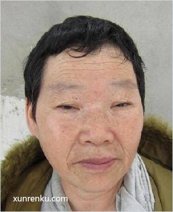 失踪人52岁(目测) 女 101222 智力残疾|||精神异常 在淮安市救助站