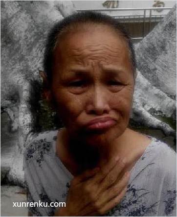 失踪人68岁(目测) 女 无名氏208 智力残疾 在东莞市救助站