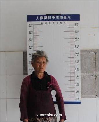失踪人60岁(目测) 女 无名氏16080414 精神异常：无法沟通 在石家庄市级救助站