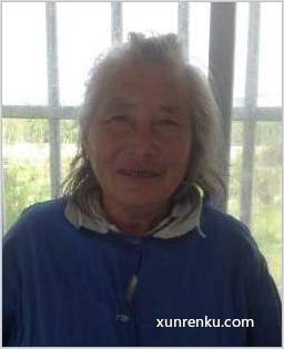失踪人65岁(目测) 女 无名氏1621 发色：白 在新沂市救助站