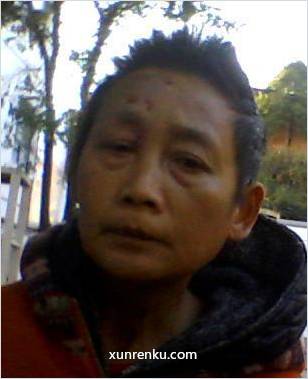 失踪人43岁(目测) 女 魏七元 智力残疾|||精神异常 在赤壁市救助站