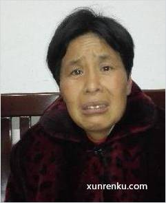 失踪人59岁(目测) 女 无名氏 发色：黑 在黄岩区救助站