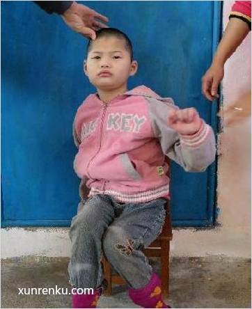 失踪人5岁(目测) 男 无名氏HJA-046 精神异常 在花都区救助站
