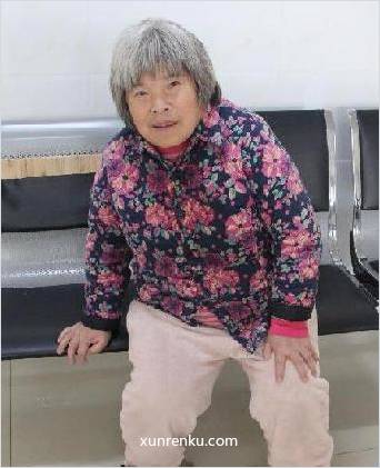 失踪人62岁(目测) 女 010流浪三十二 发色：白 在绥阳县救助站