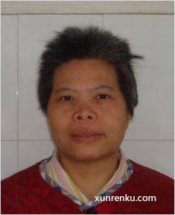 失踪人57岁(目测) 女 陈惠芳 精神异常 在广州市救助管理站市区分站
