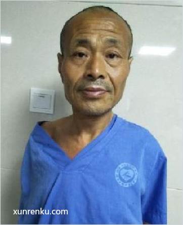 失踪人60岁(目测) 男 救助男170612B 精神异常 在桂林市救助站