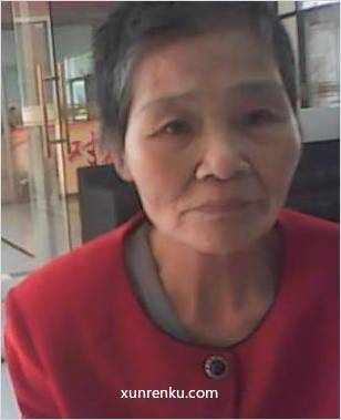 失踪人59岁(目测) 女 凌康娇 发色：灰 在湛江市救助管理站