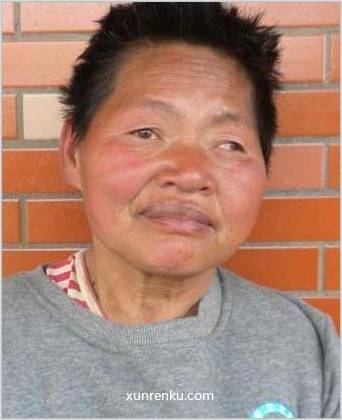 失踪人48岁(目测) 女 2011-3-1 智力残疾 在邵阳市救助管理站