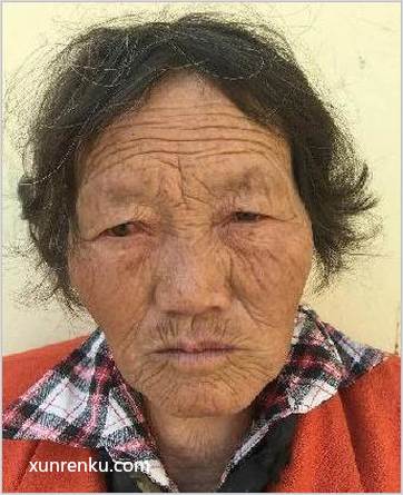 失踪人60岁(目测) 女 叶和芬 发色：灰 在随州市级救助站