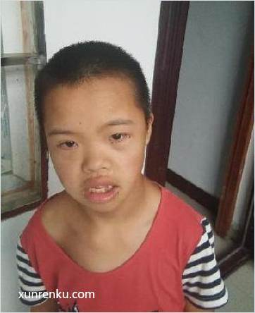失踪人4岁(目测) 男 无名氏 智力残疾：无法言语表达 在镇平县救助站