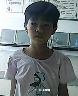 失踪人7岁(目测) 女 谢婷婷 发色：黑 在株洲市救助管理站
