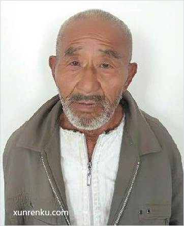 失踪人84岁(目测) 男 徐才树 血型：A 在巴音郭楞蒙古自治州库尔勒市救助管理站