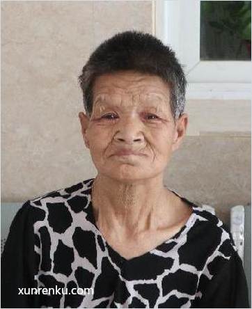 失踪人66岁(目测) 女 无名氏19080074 发色：黑 在石家庄市级救助站