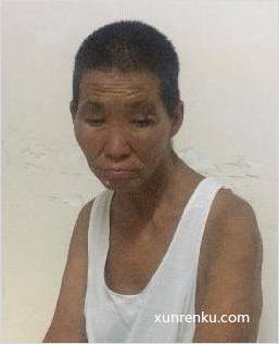 失踪人45岁(目测) 女 濮北范 智力残疾|||精神异常 在濮阳市救助站