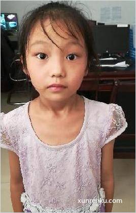 失踪人8岁(目测) 女 周莉娟 发色：黑 在重庆市忠县救助管理站